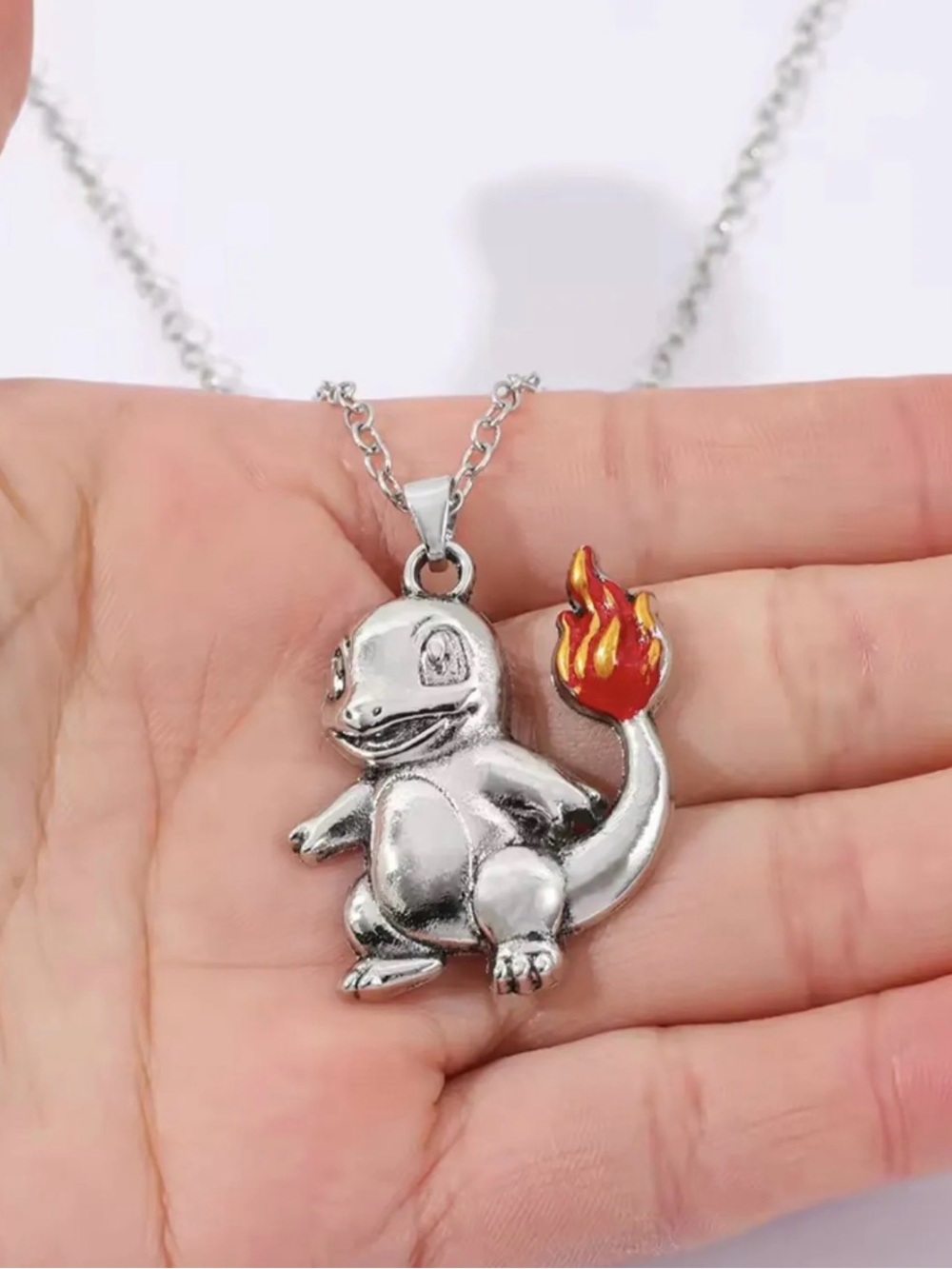 Pokemon Stainless Steel Collectible Anime Manga Necklace NEW Jewelry TCG Toys